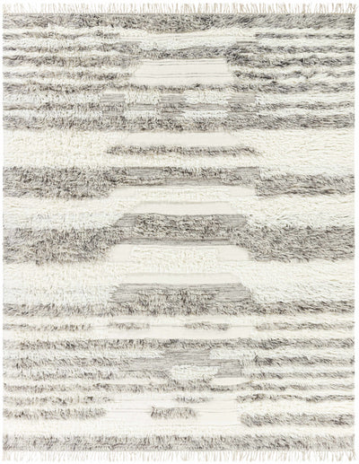 Taupe Hand Woven 100% NZ Wool Cottage Rectangle Handmade rug, Indoor use only, has fringe, non-washable.