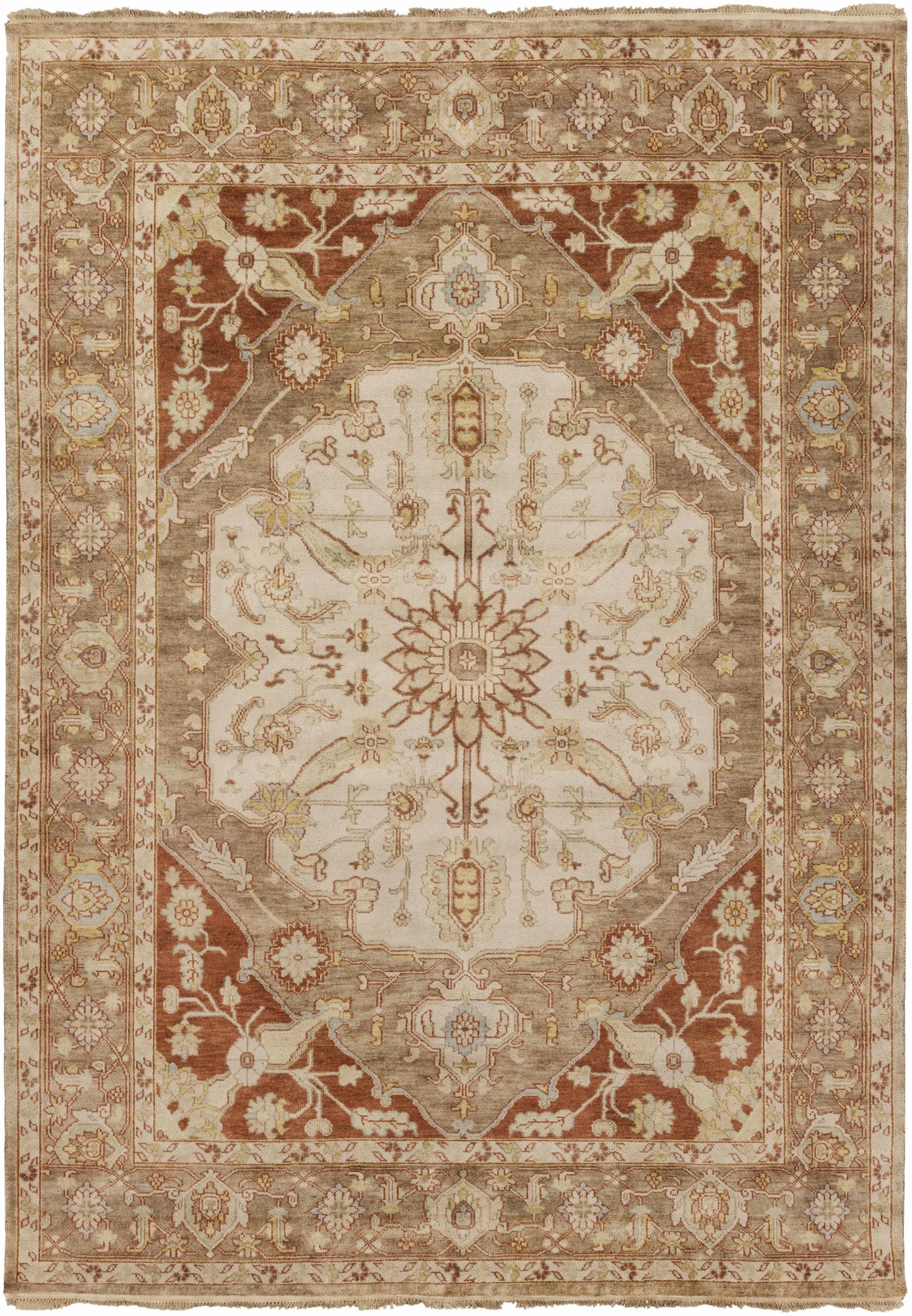 Zeus ZEU-7810 Hand Knotted Rug
