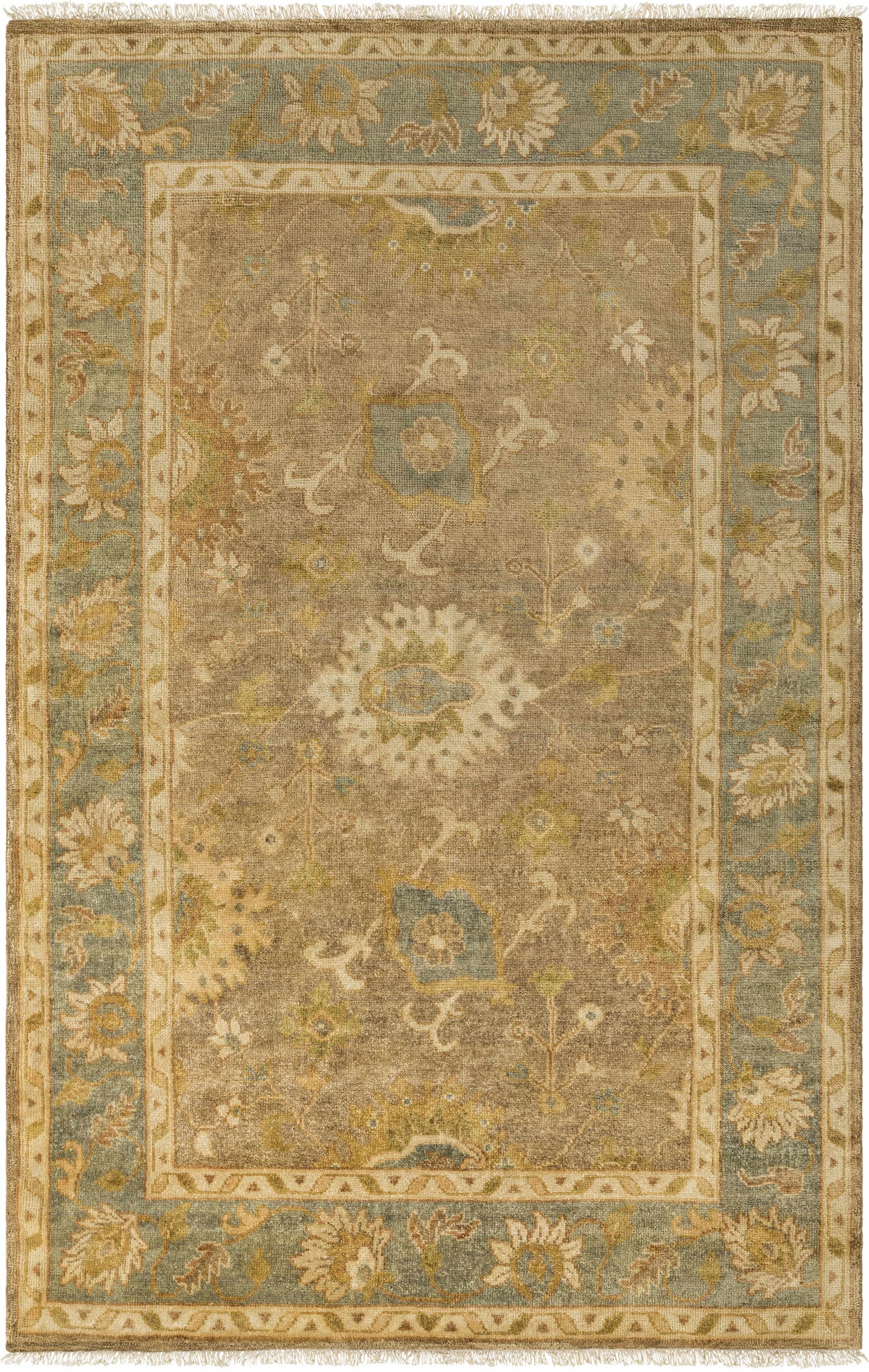 Hillcrest HIL-9015 Hand Knotted Rug