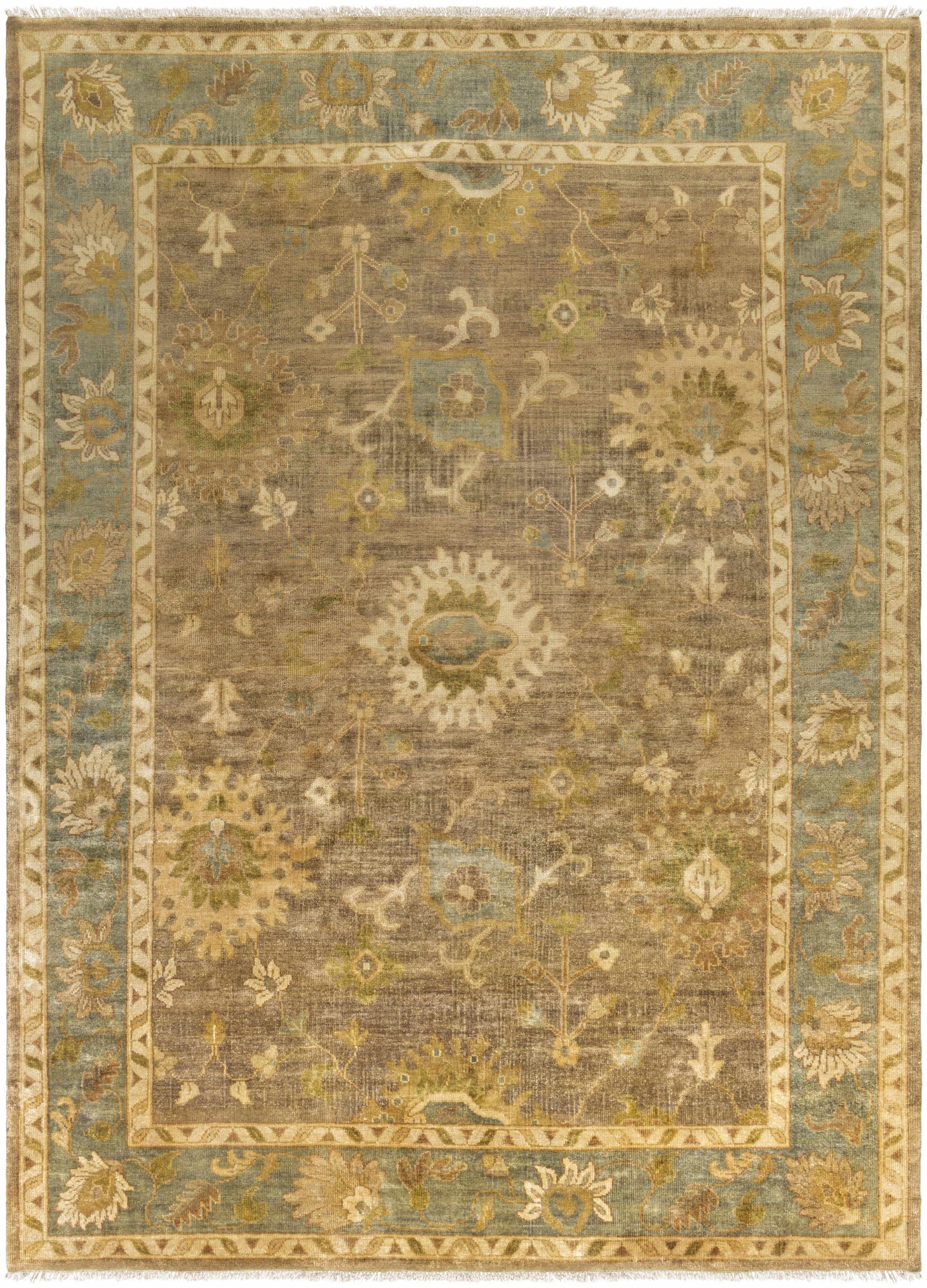 Hillcrest HIL-9015 Hand Knotted Rug