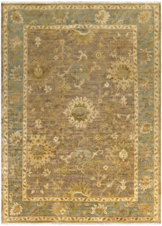 Hillcrest HIL-9015 Hand Knotted Rug