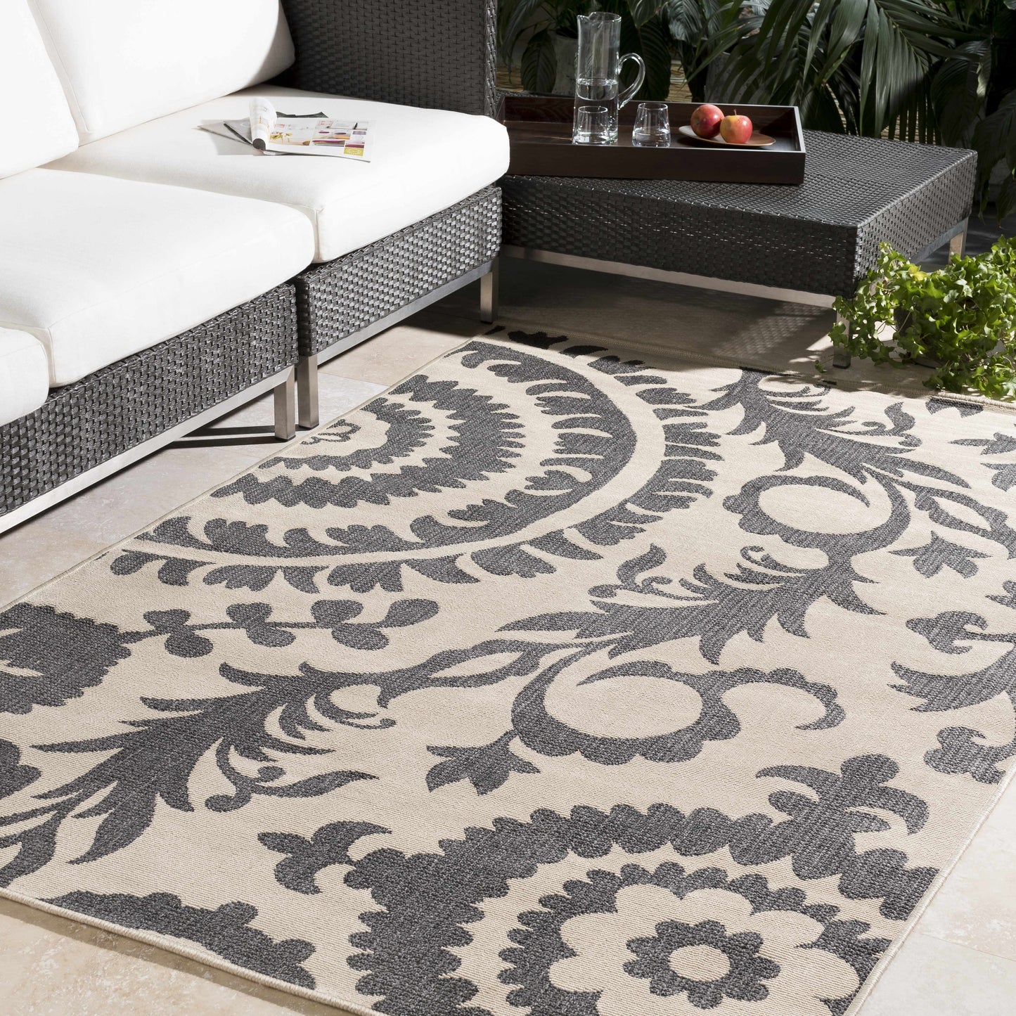 Alfresco ALF-9612 Machine Woven Rug