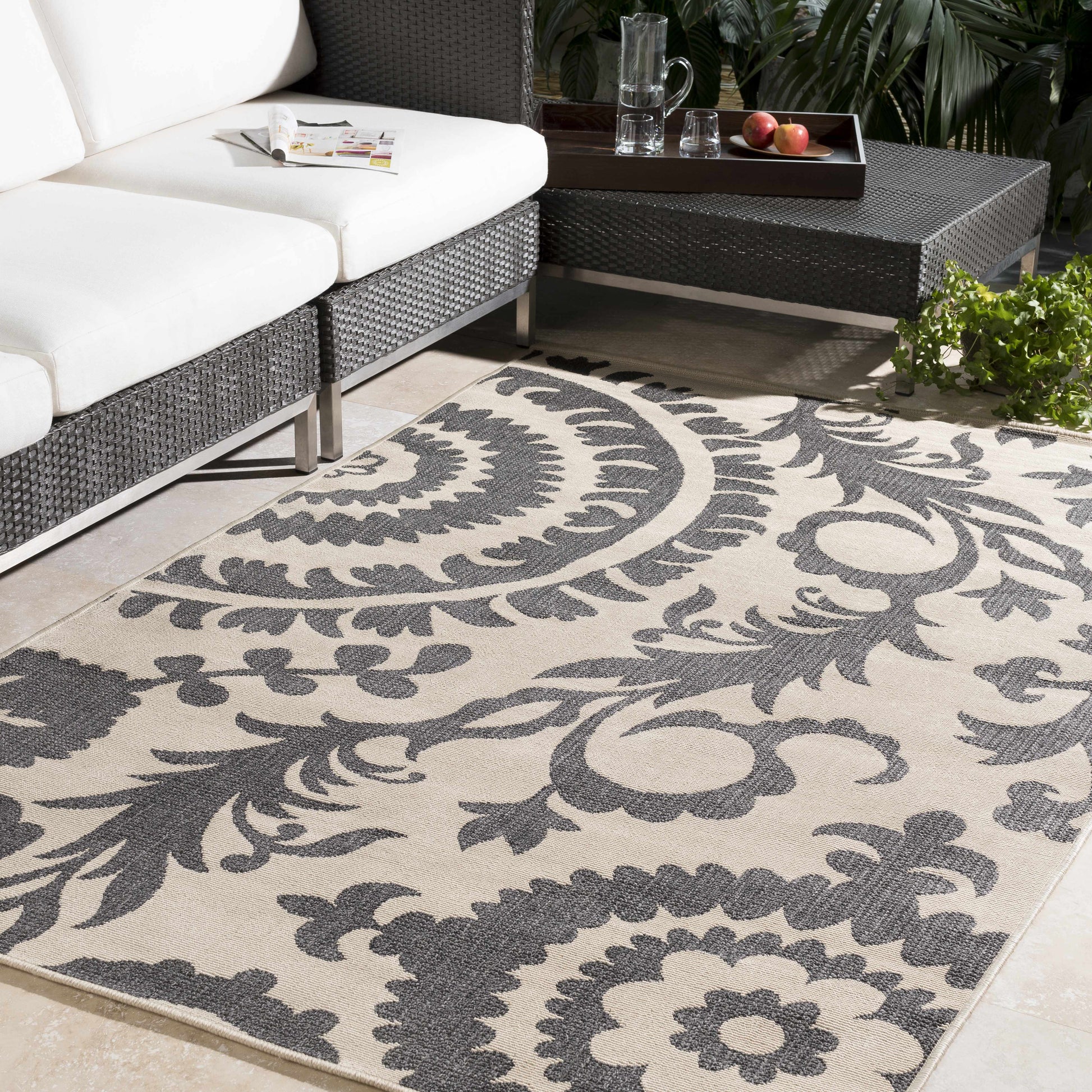 Alfresco ALF-9612 Machine Woven Rug