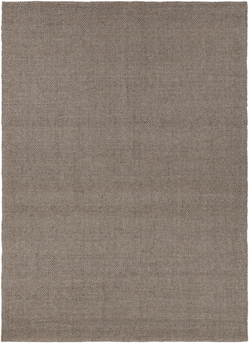 Charcoal Hand Woven 70% Viscose, 30% NZ Wool Modern Rectangle Handmade rug, Indoor use only, no fringe, non-washable.