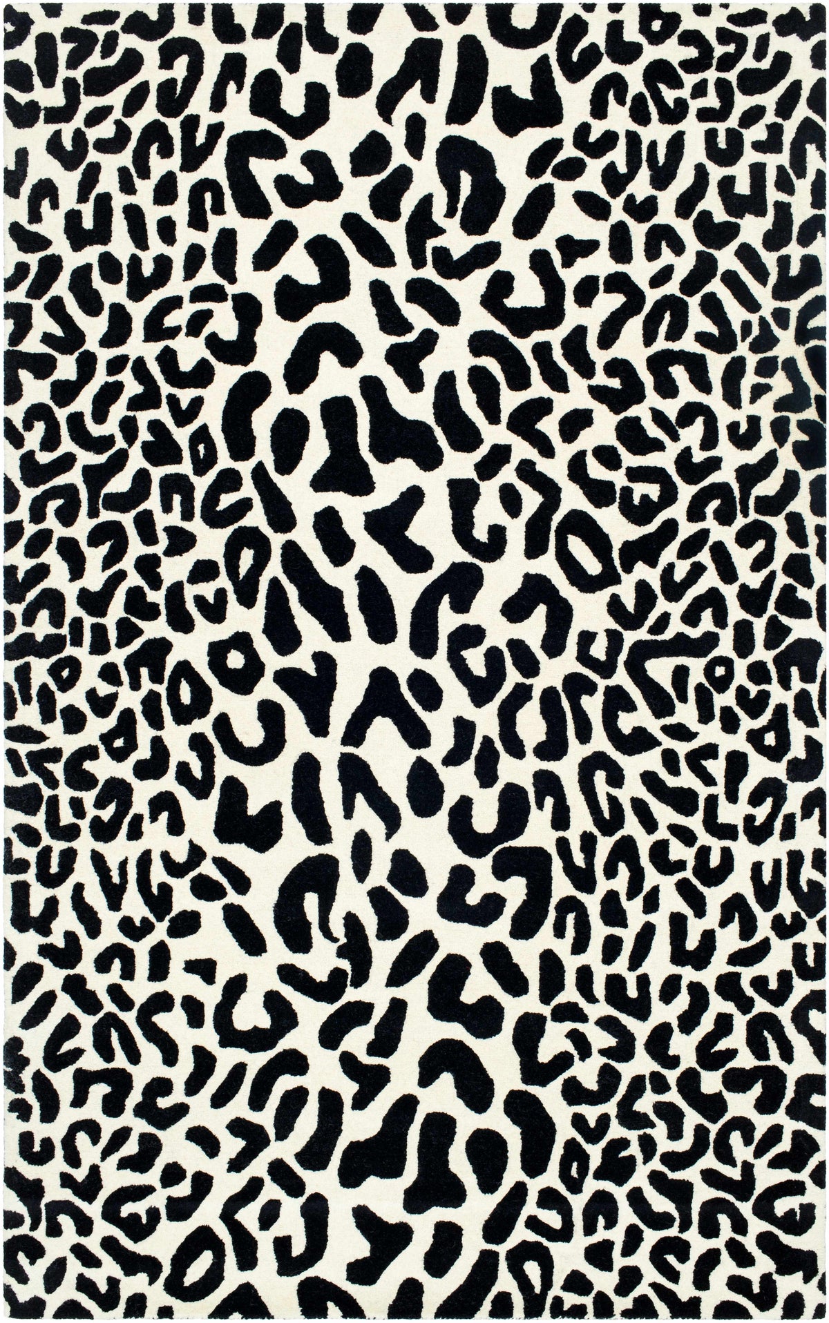 Black Hand Tufted 100% Wool Modern Rectangle Handmade rug, Indoor use only, no fringe, non-washable. runner also available