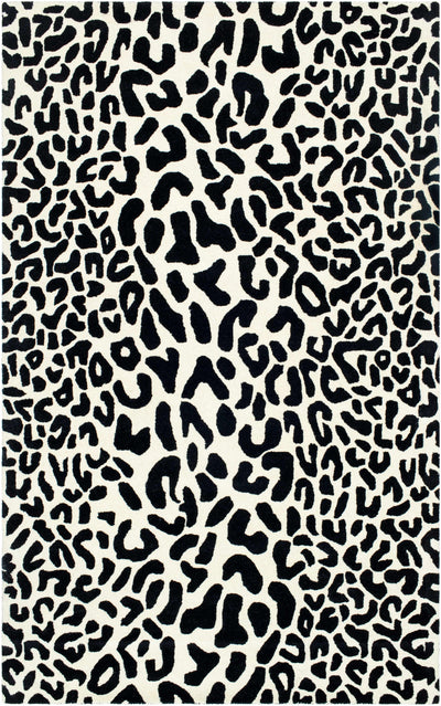 Black Hand Tufted 100% Wool Modern Rectangle Handmade rug, Indoor use only, no fringe, non-washable. runner also available