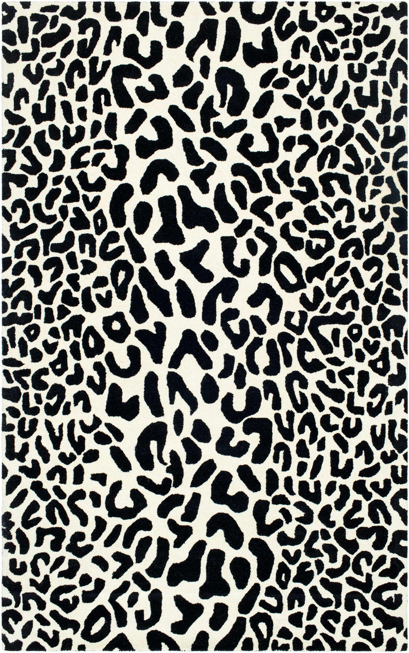 Black Hand Tufted 100% Wool Modern Rectangle Handmade rug, Indoor use only, no fringe, non-washable. runner also available