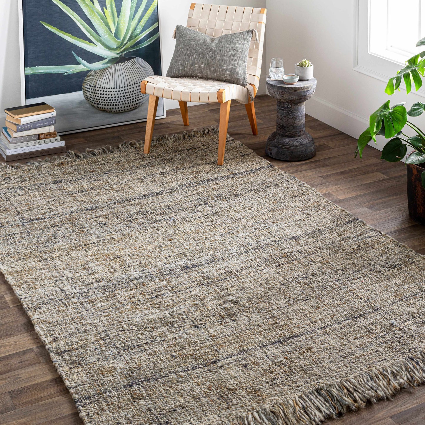Linden LID-1001 Hand Woven Rug