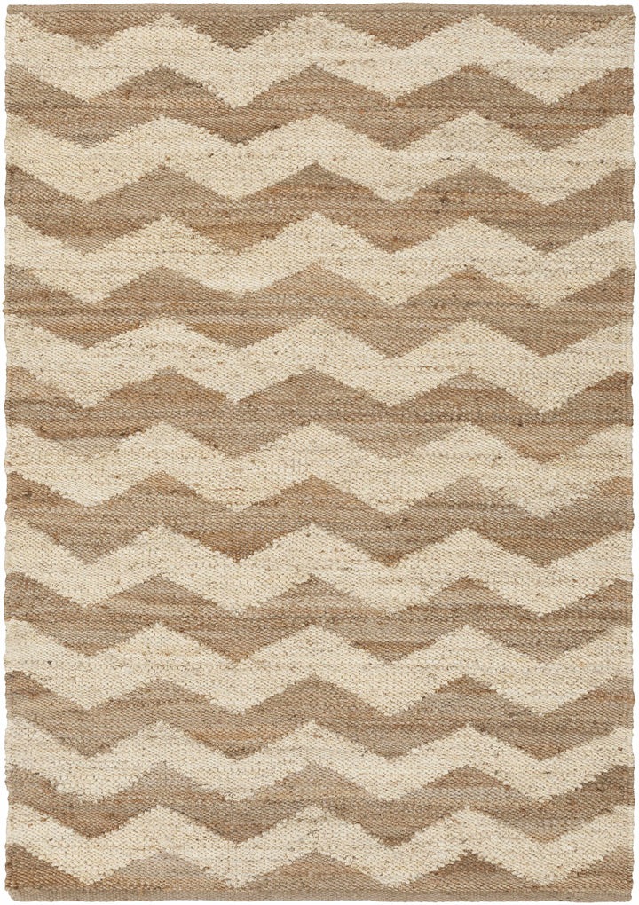 Beige Hand Woven 100% Jute Cottage Rectangle Handmade rug, Indoor use only, no fringe, non-washable. runner also available