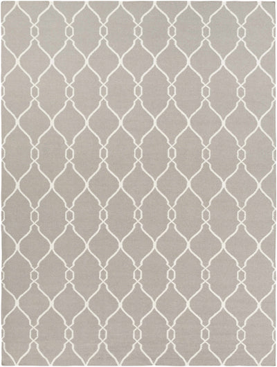 Gray Hand Woven 100% Wool Modern Rectangle Handmade rug, Indoor use only, no fringe, non-washable. round, runner also available