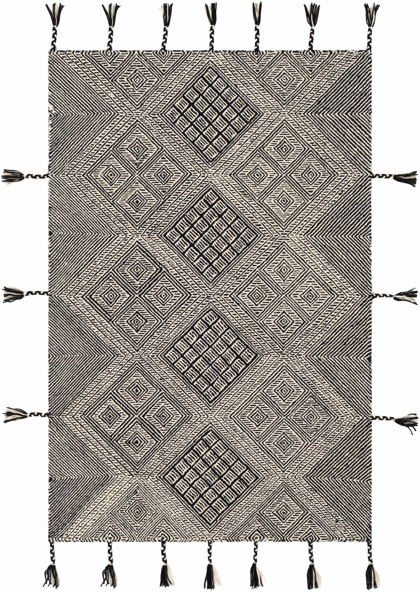 Zanafi Tassels ZTS-2309 Hand Tufted Rug