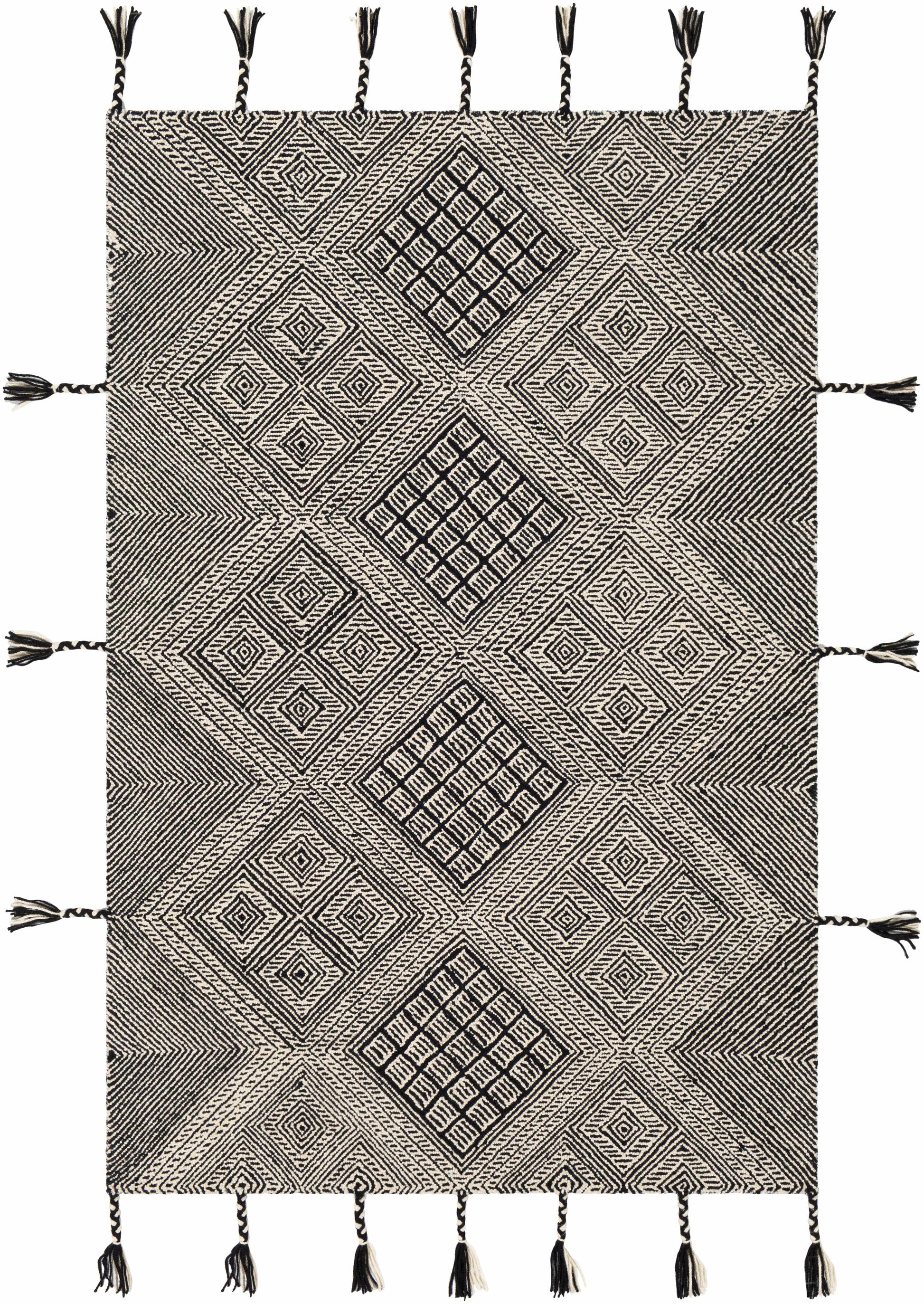 Zanafi Tassels ZTS-2309 Hand Tufted Rug