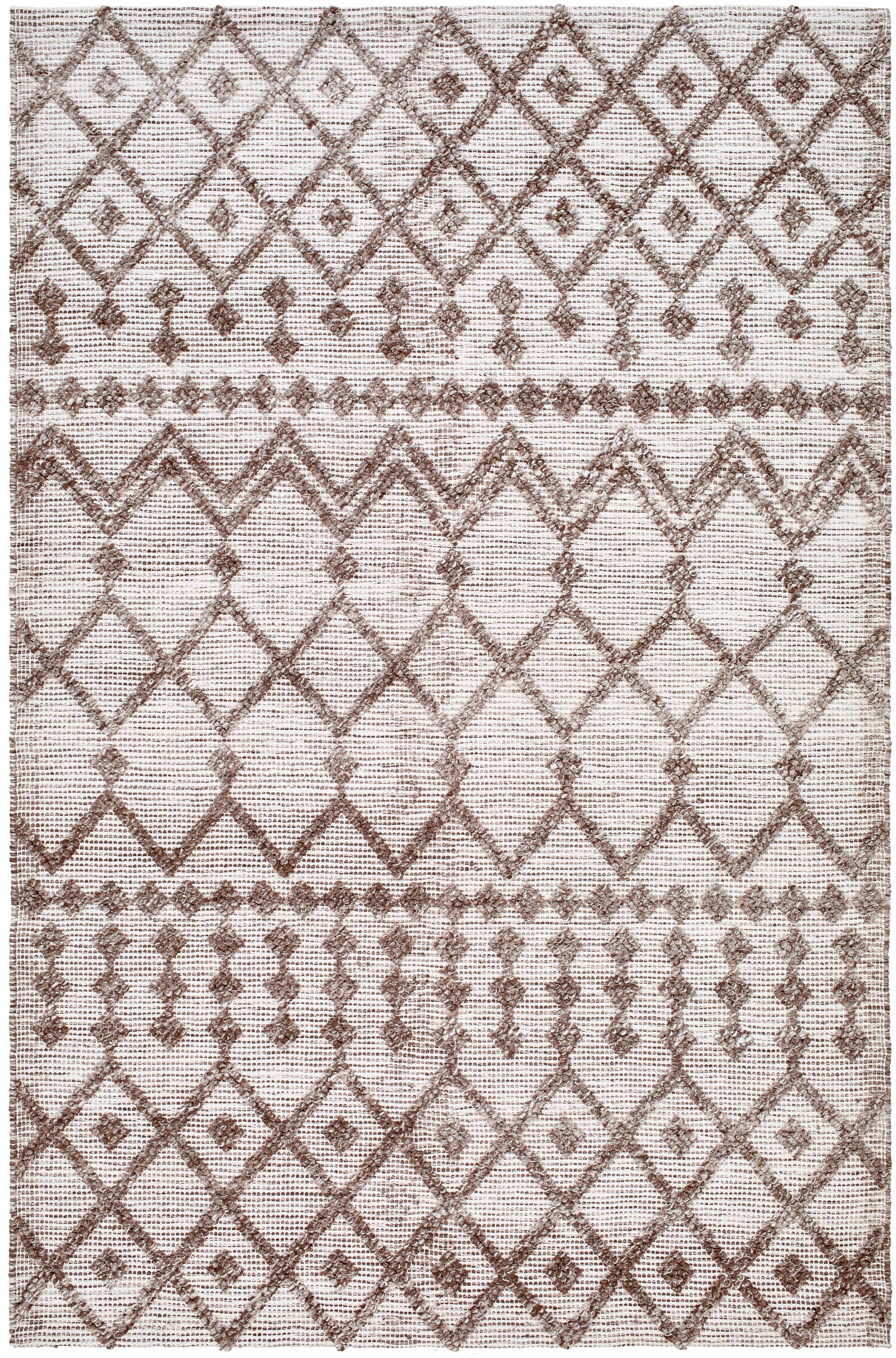 Off-White Hand Woven 100% Recycled PET Yarn Global Rectangle Handmade rug, Indoor use only, no fringe, non-washable. runner also available