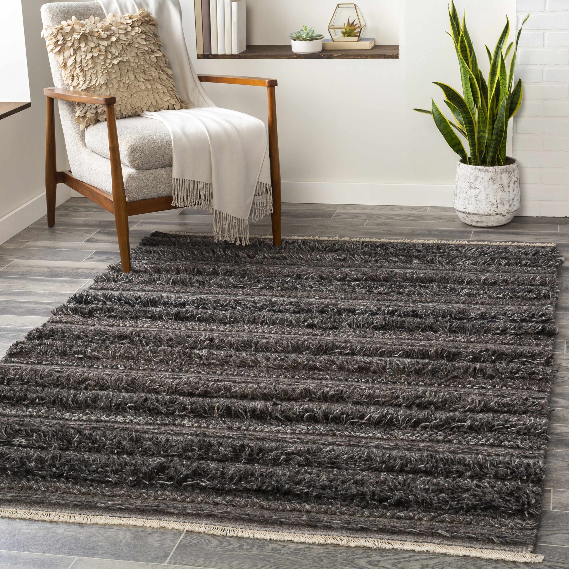 Lugano LUG-2301 Hand Woven Rug