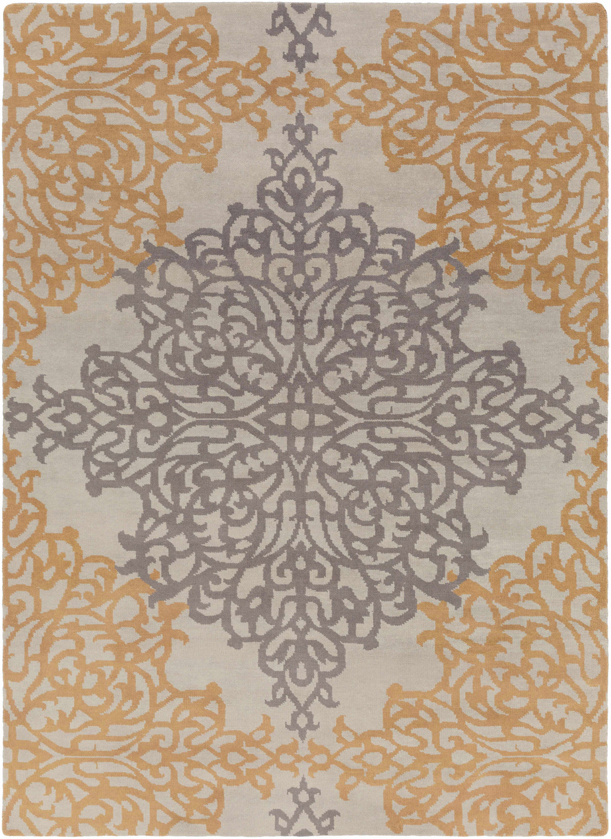 Dusty Sage Hand Knotted 100% NZ Wool Modern Rectangle Handmade rug, Indoor use only, no fringe, non-washable.