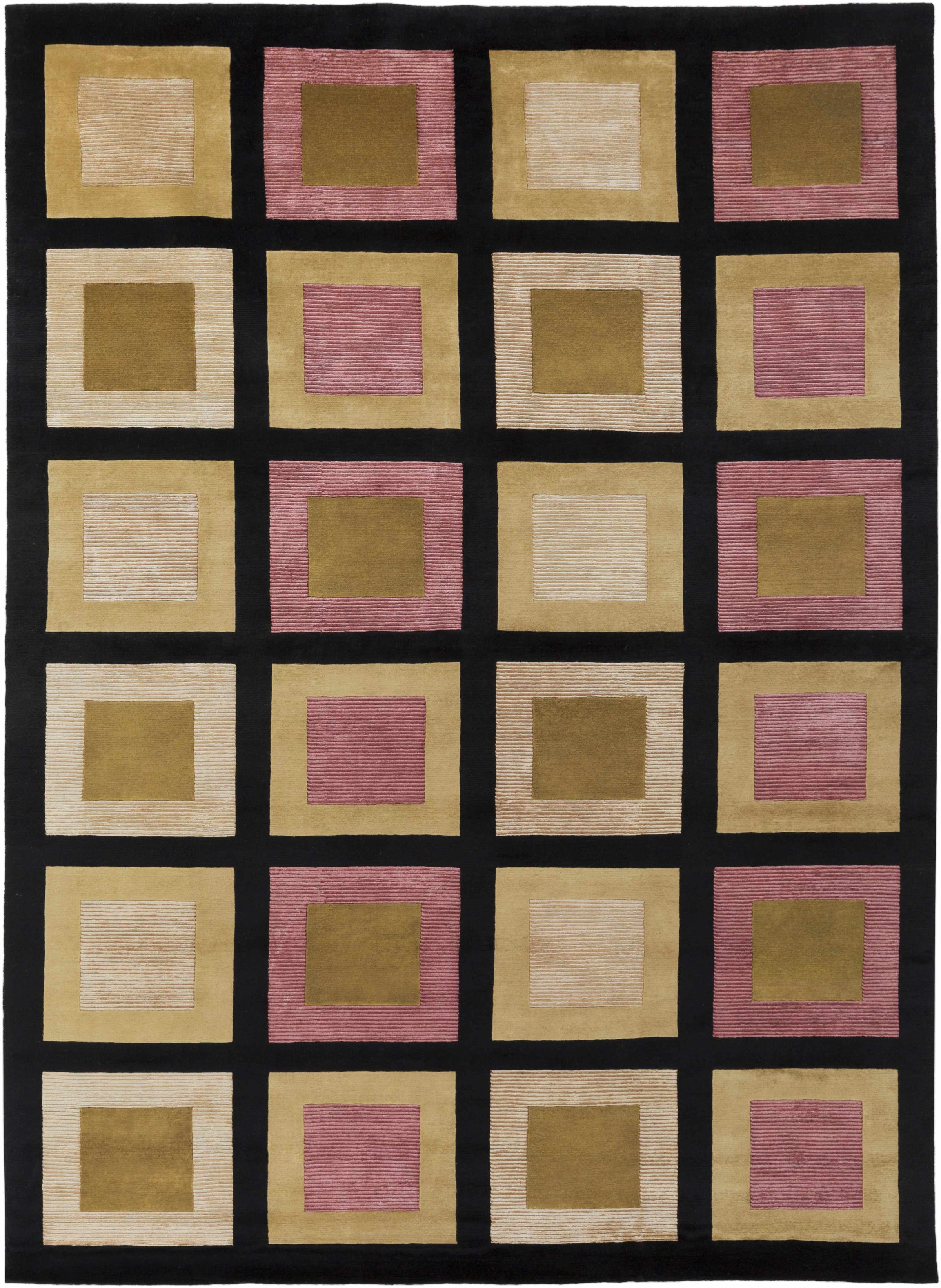 Multicolor Hand Knotted 100% NZ Wool Modern Rectangle Handmade rug, Indoor use only, no fringe, non-washable. runner also available