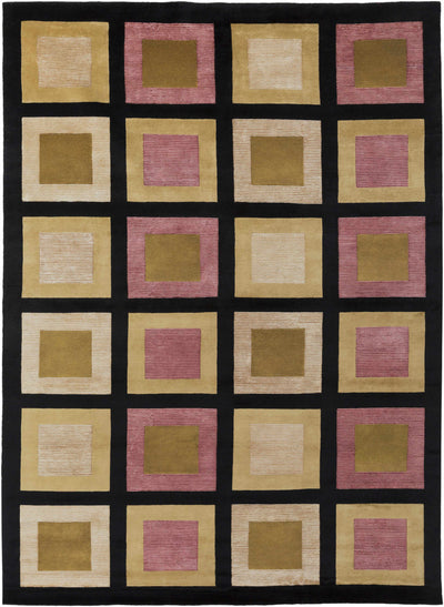 Multicolor Hand Knotted 100% NZ Wool Modern Rectangle Handmade rug, Indoor use only, no fringe, non-washable. runner also available