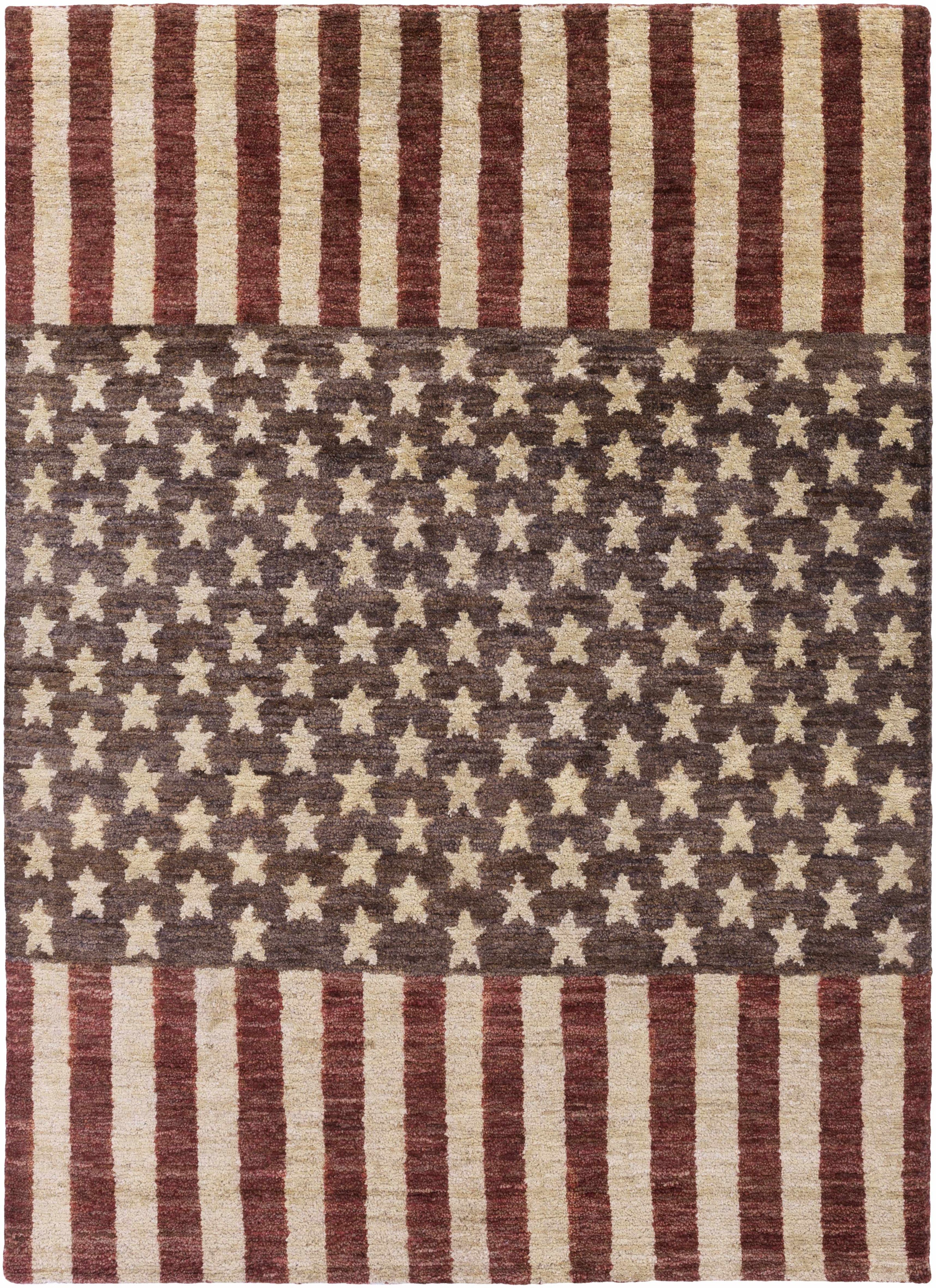 Rust Hand Knotted 100% Jute Modern Rectangle Handmade rug, Indoor use only, no fringe, non-washable.
