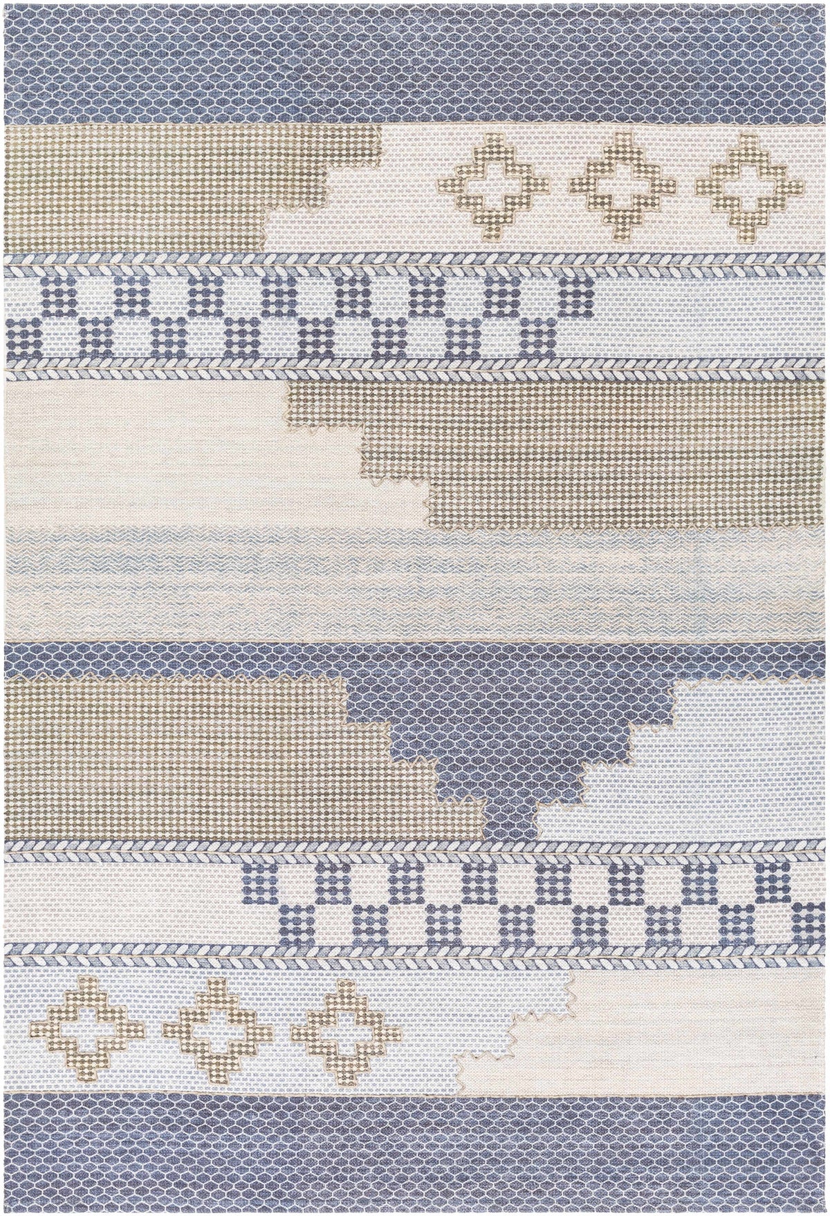 Taupe Hand Woven 50% Viscose, 40% Polyester, 10% Cotton Cottage Rectangle Handmade rug, Indoor use only, no fringe, non-washable. runner also available