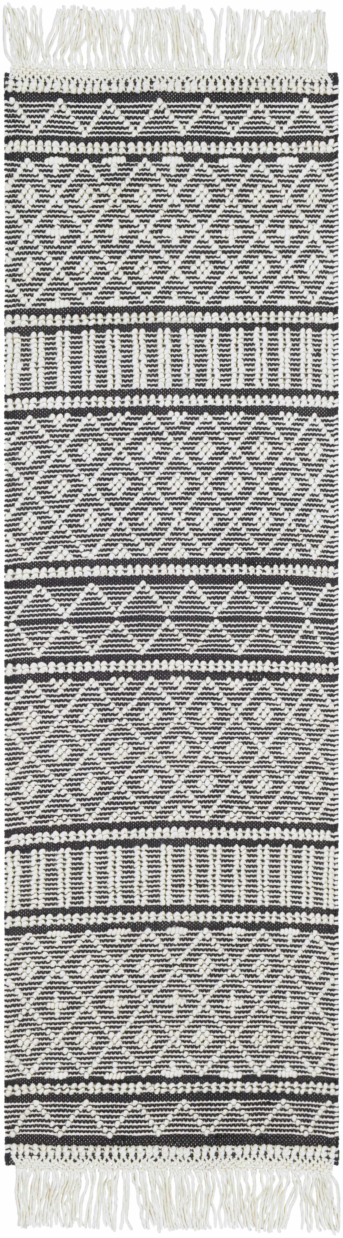 Farmhouse Tassels FTS-2300 Hand Woven Rug