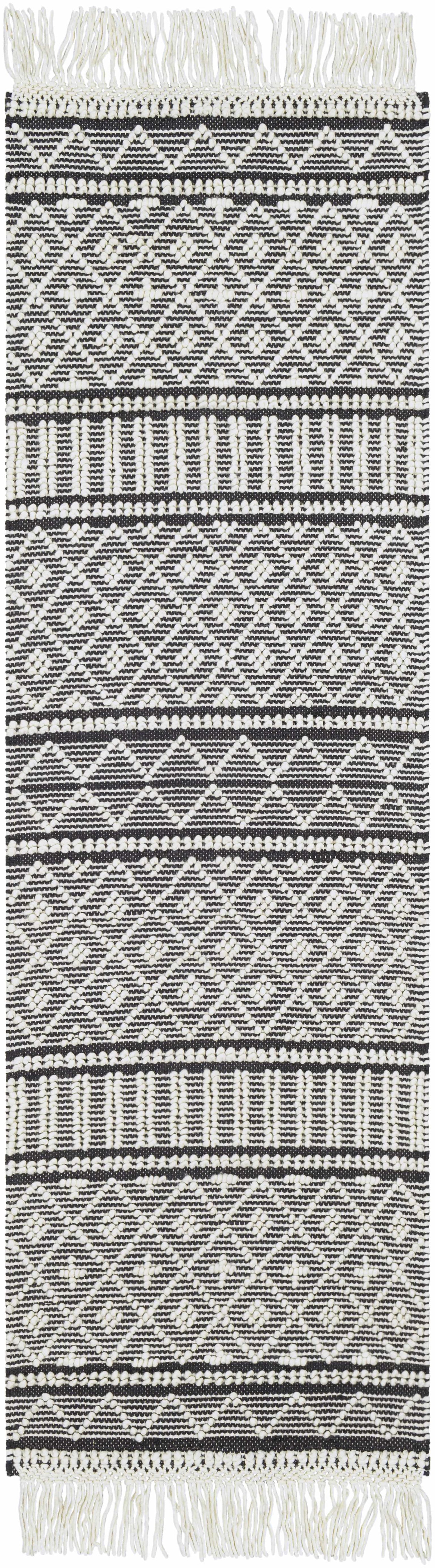 Farmhouse Tassels FTS-2300 Hand Woven Rug
