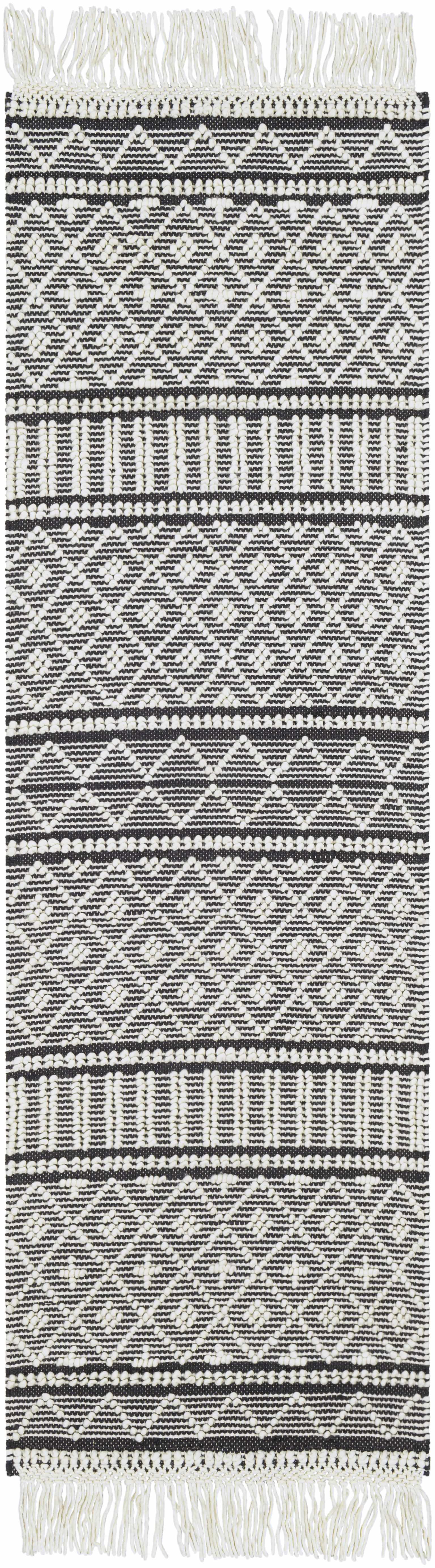 Farmhouse Tassels FTS-2300 Hand Woven Rug