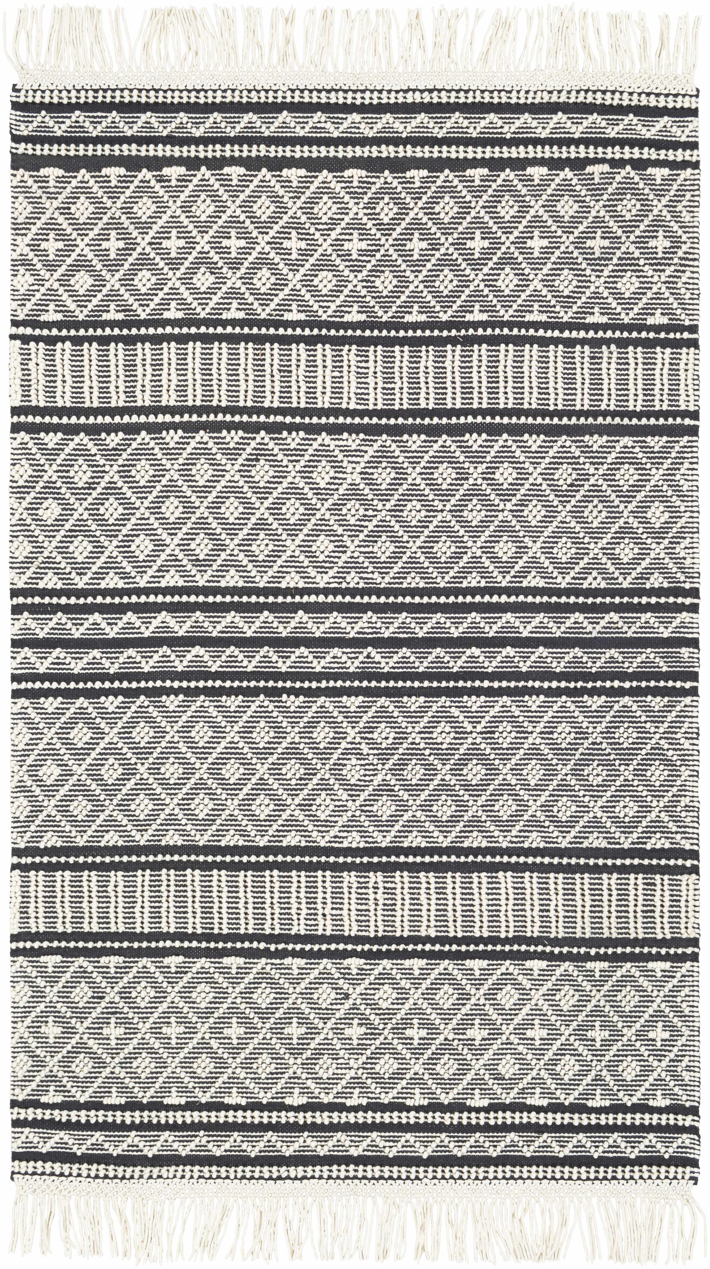 Farmhouse Tassels FTS-2300 Hand Woven Rug