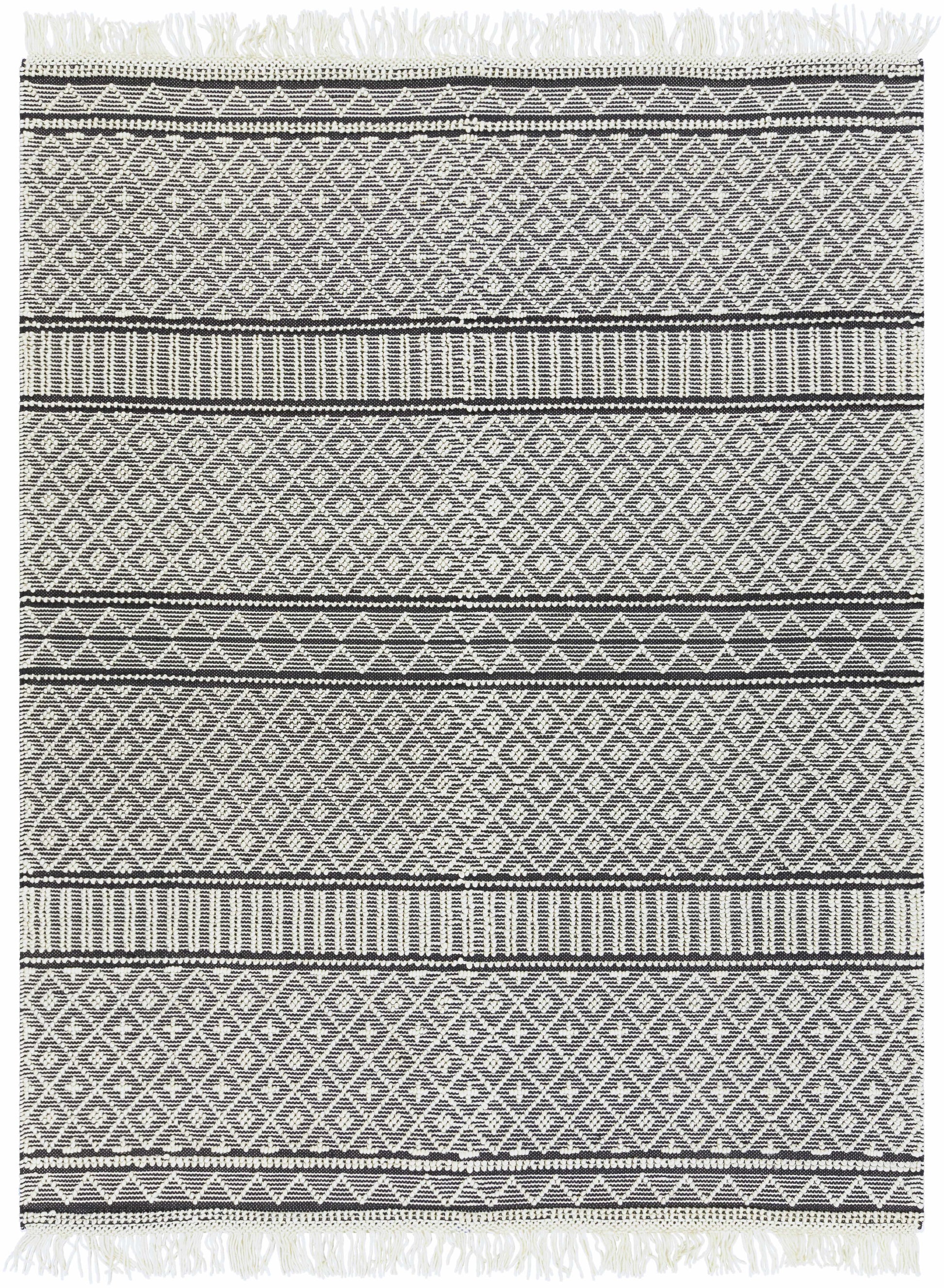 Farmhouse Tassels FTS-2300 Hand Woven Rug