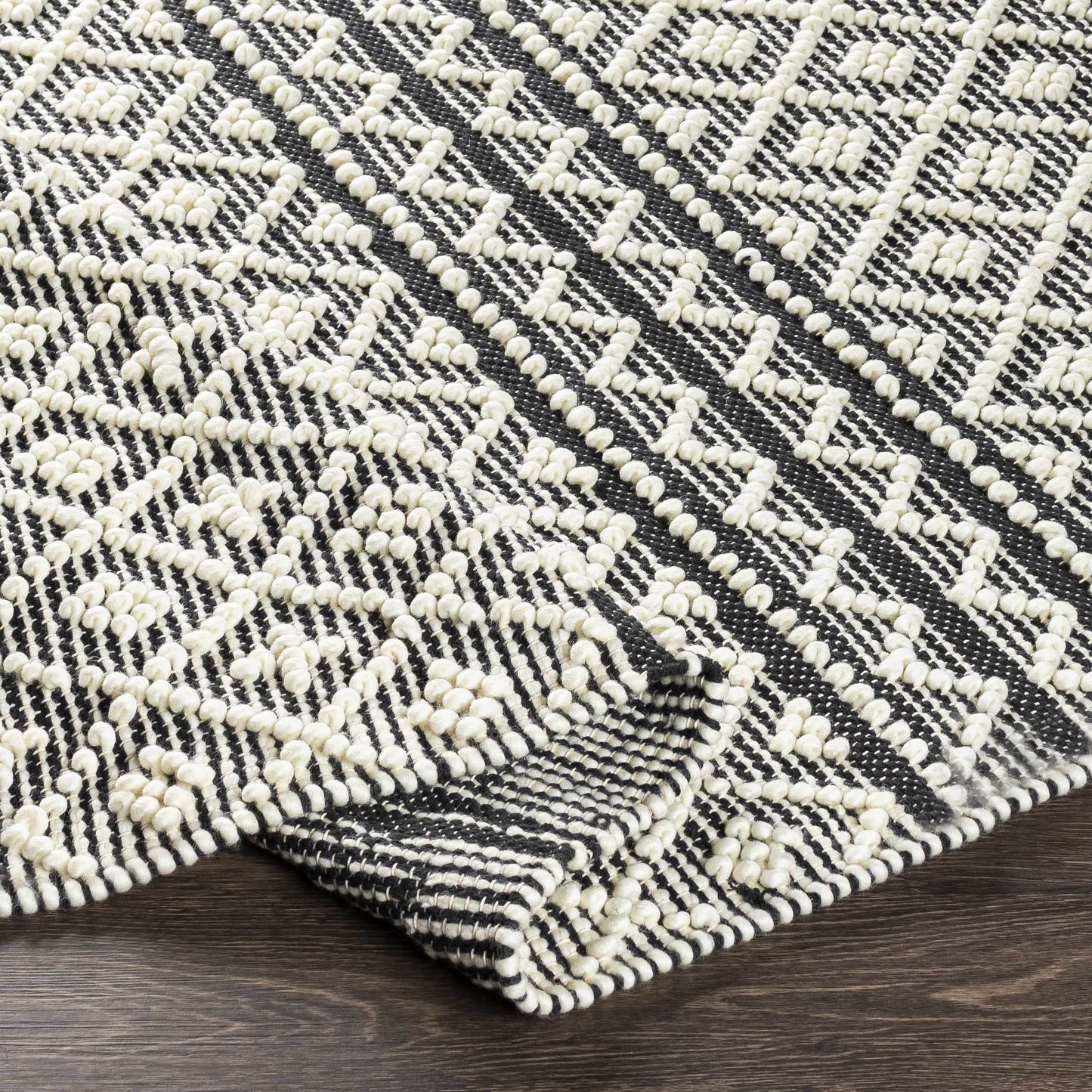 Farmhouse Tassels FTS-2300 Hand Woven Rug