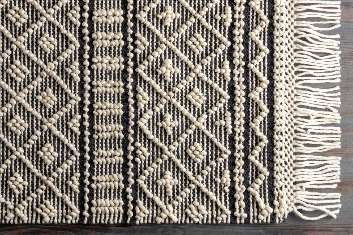 Farmhouse Tassels FTS-2300 Hand Woven Rug