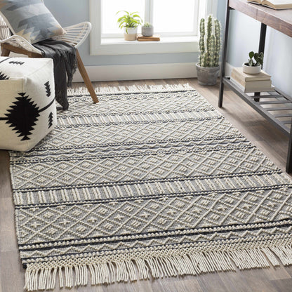 Farmhouse Tassels FTS-2300 Hand Woven Rug