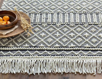 Farmhouse Tassels FTS-2300 Hand Woven Rug