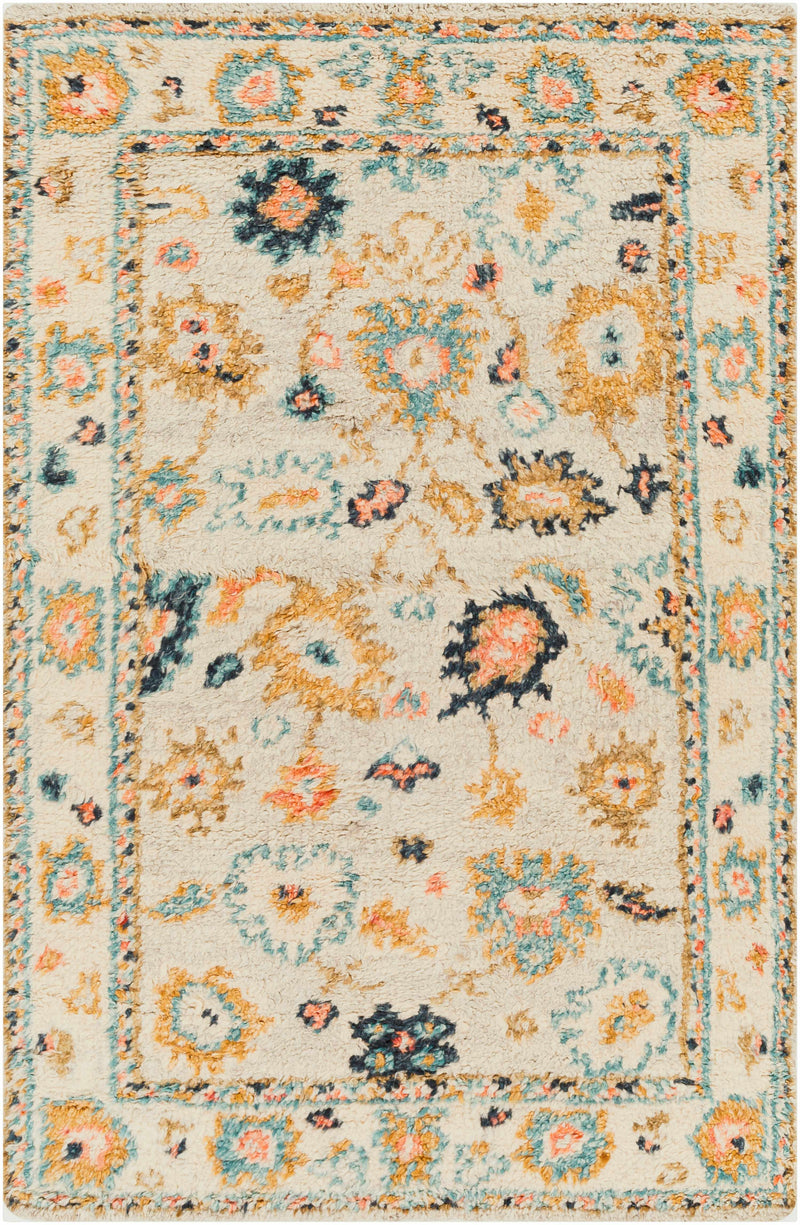 Dark Blue Hand Knotted 100% Wool Traditional Rectangle Handmade rug, Indoor use only, no fringe, non-washable. runner also available