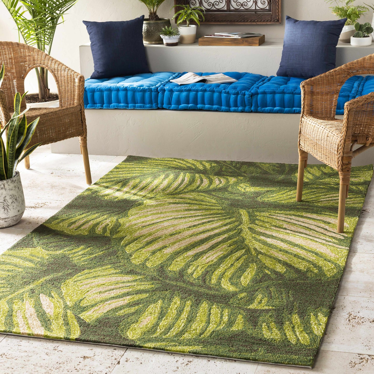 Rain RAI-1264 Hand Hooked Rug