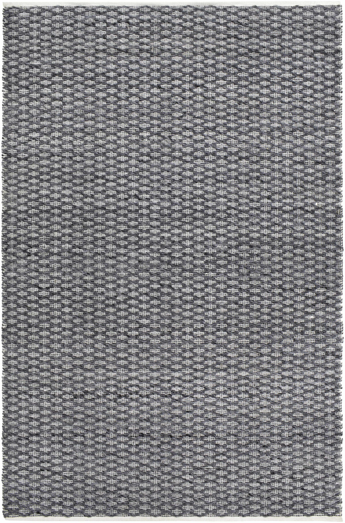 Light Gray Hand Woven 100% Polyester Modern Rectangle Handmade rug, Indoor use only, no fringe, non-washable.