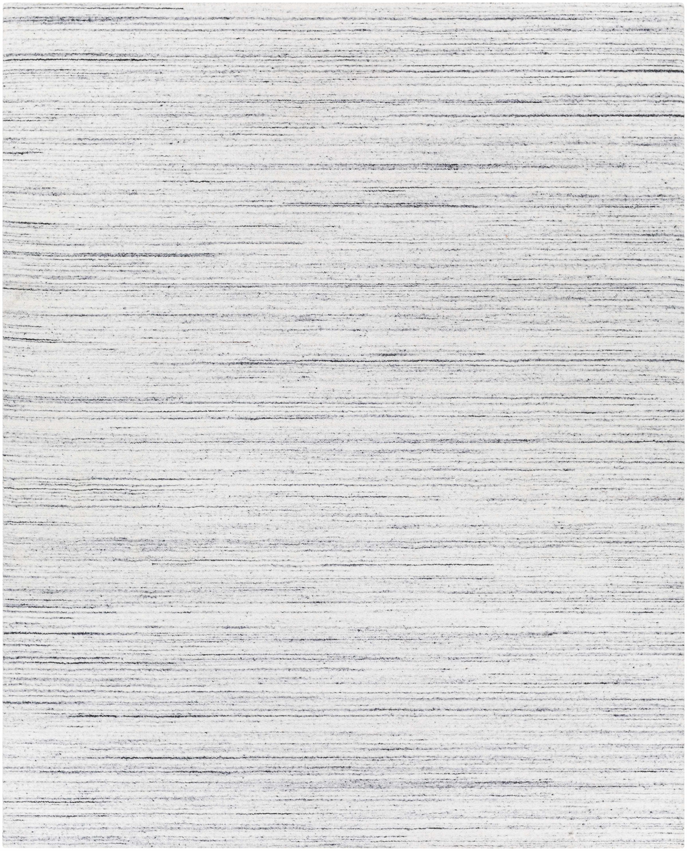 Charcoal Hand Loomed 100% Recycled PET Yarn Modern Rectangle Handmade rug, Indoor use only, no fringe, non-washable.