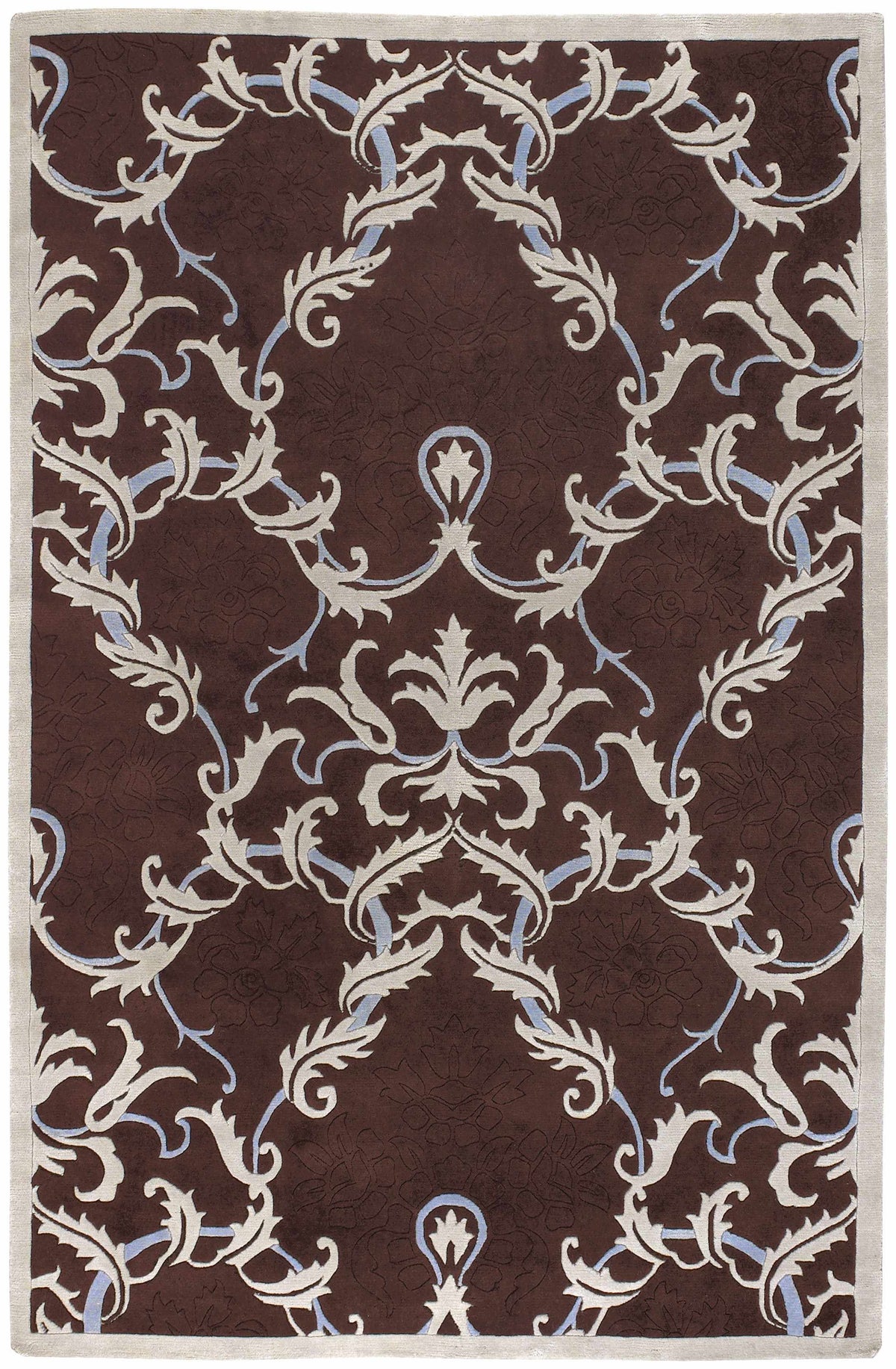 Mugal IN-8214 Hand Knotted Rug