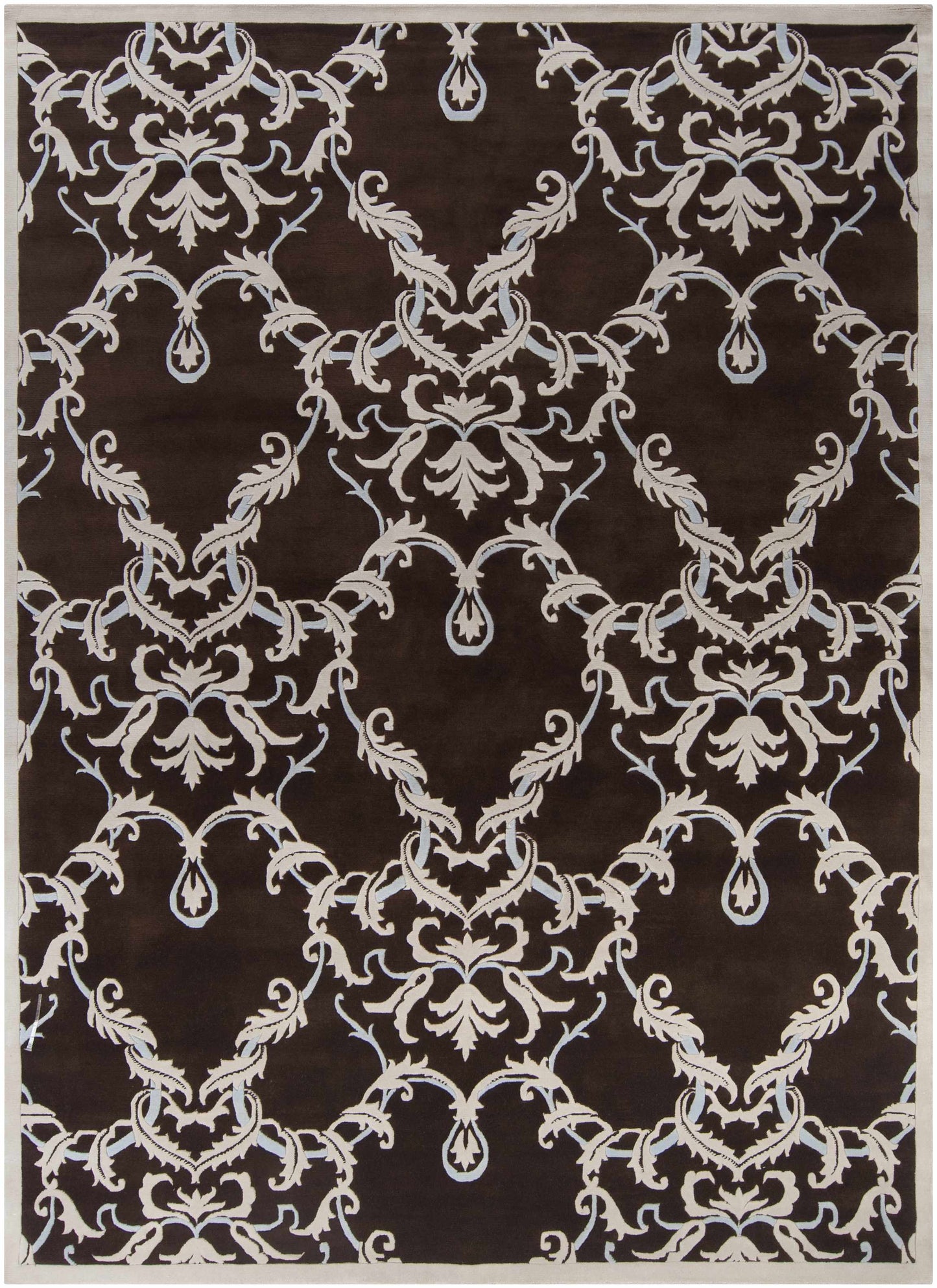 Mugal IN-8214 Hand Knotted Rug