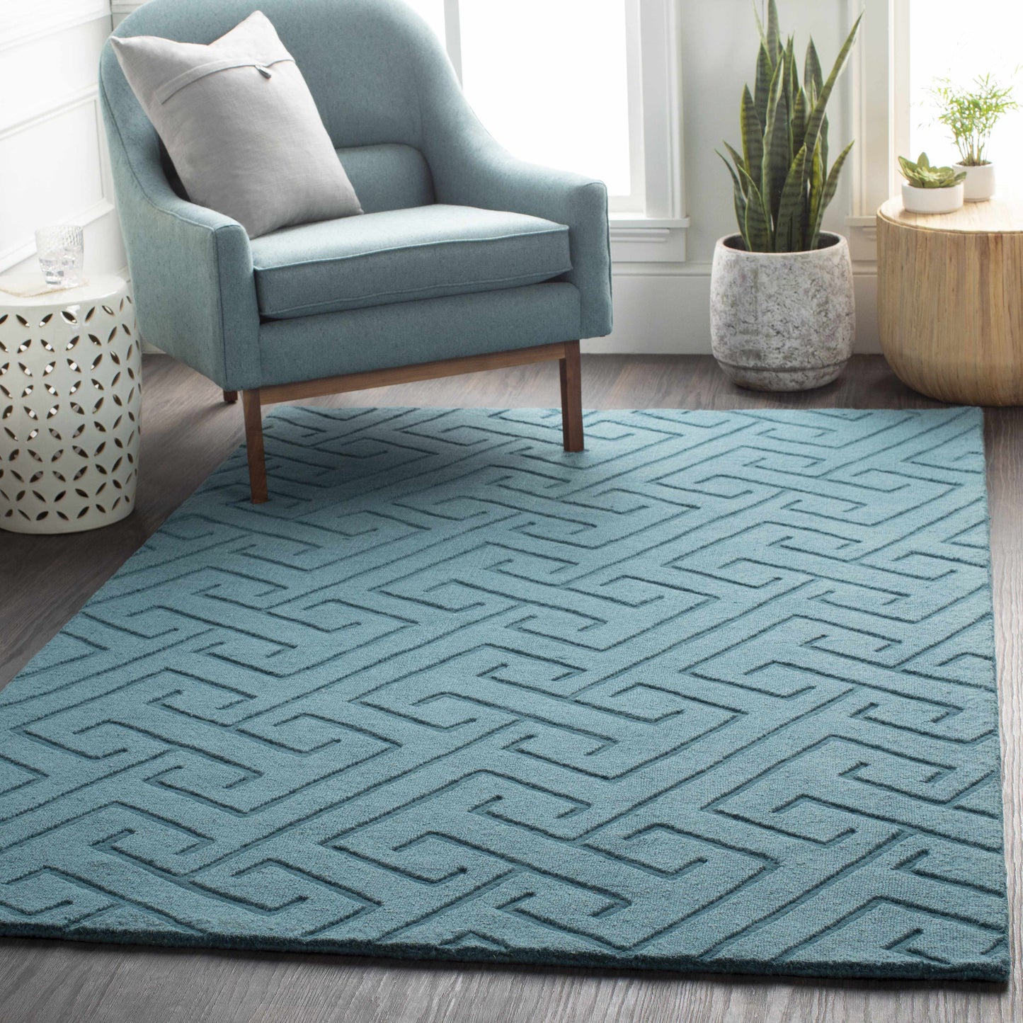 Mystique M-5453 Hand Loomed Rug