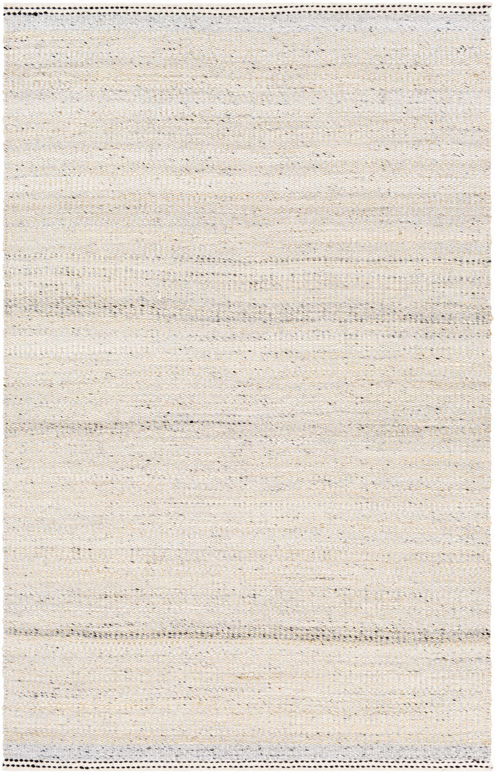 Black Hand Woven 50% Jute, 50% Wool Cottage Rectangle Handmade rug, Indoor use only, has fringe, non-washable. runner also available