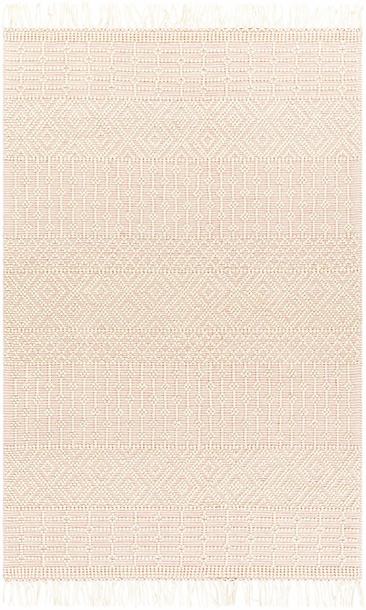 Ivory Hand Woven 100% Wool Global Rectangle Handmade rug, Indoor use only, has fringe, non-washable. runner also available