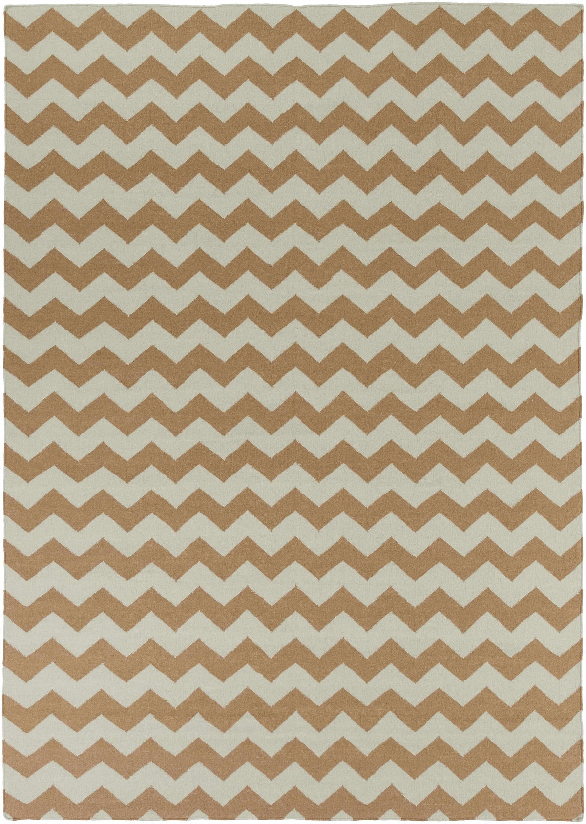 Brown Hand Woven 100% Wool Modern Rectangle Handmade rug, Indoor use only, no fringe, non-washable.