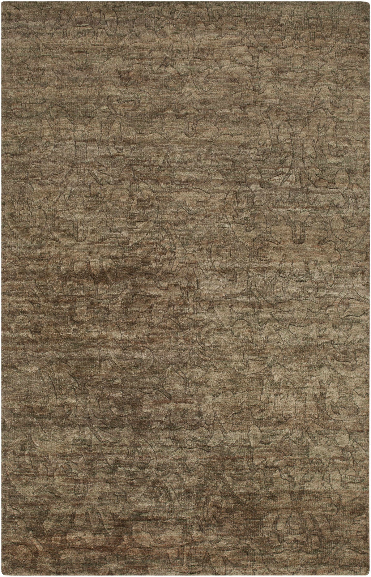 Olive Hand Knotted 100% Jute Cottage Rectangle Handmade rug, Indoor use only, no fringe, non-washable. runner also available