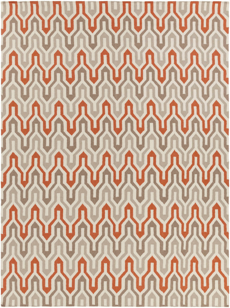 Cream Hand Woven 100% Wool Modern Rectangle Handmade rug, Indoor use only, no fringe, non-washable. runner also available