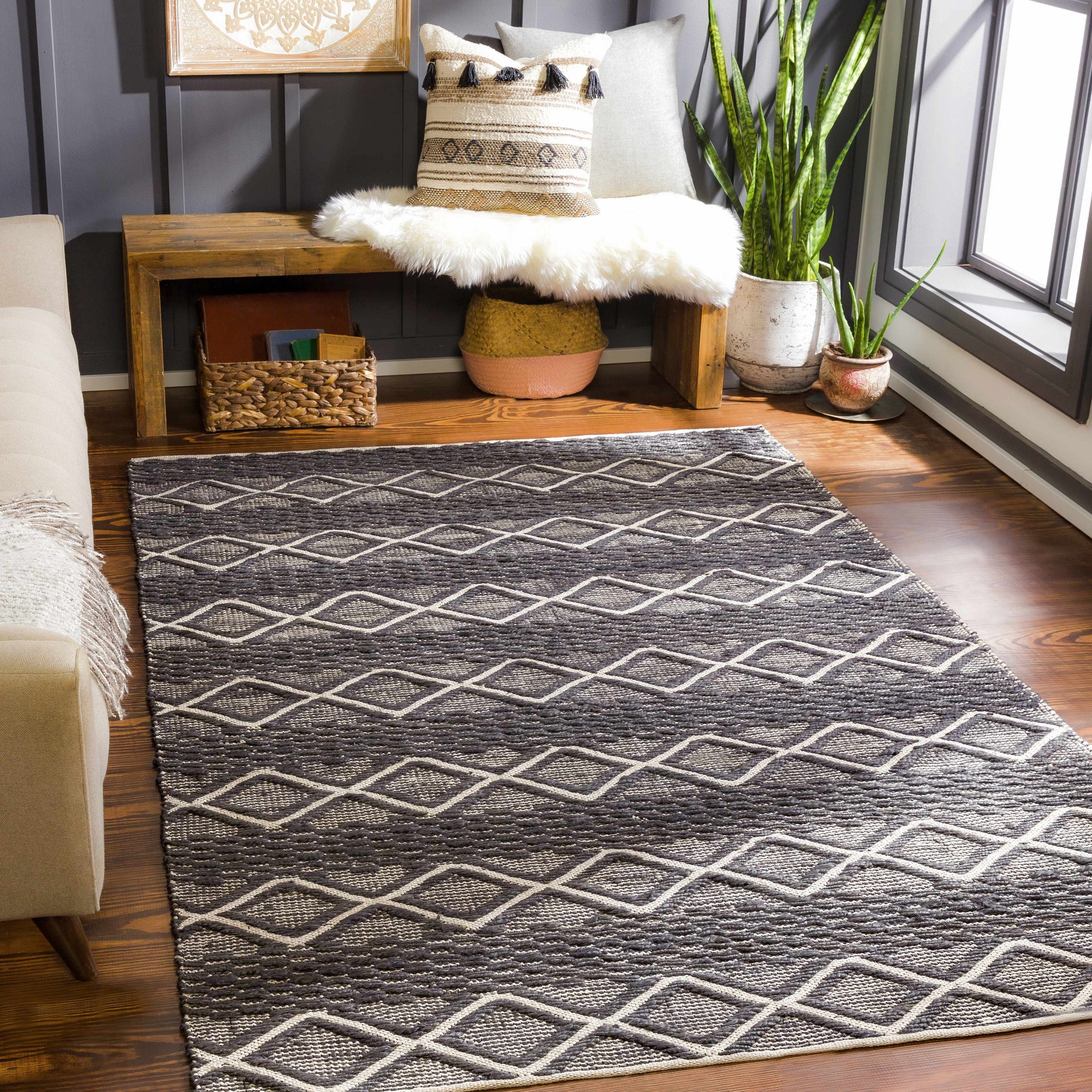 Santa Barbara SBB-2308 Hand Woven Rug