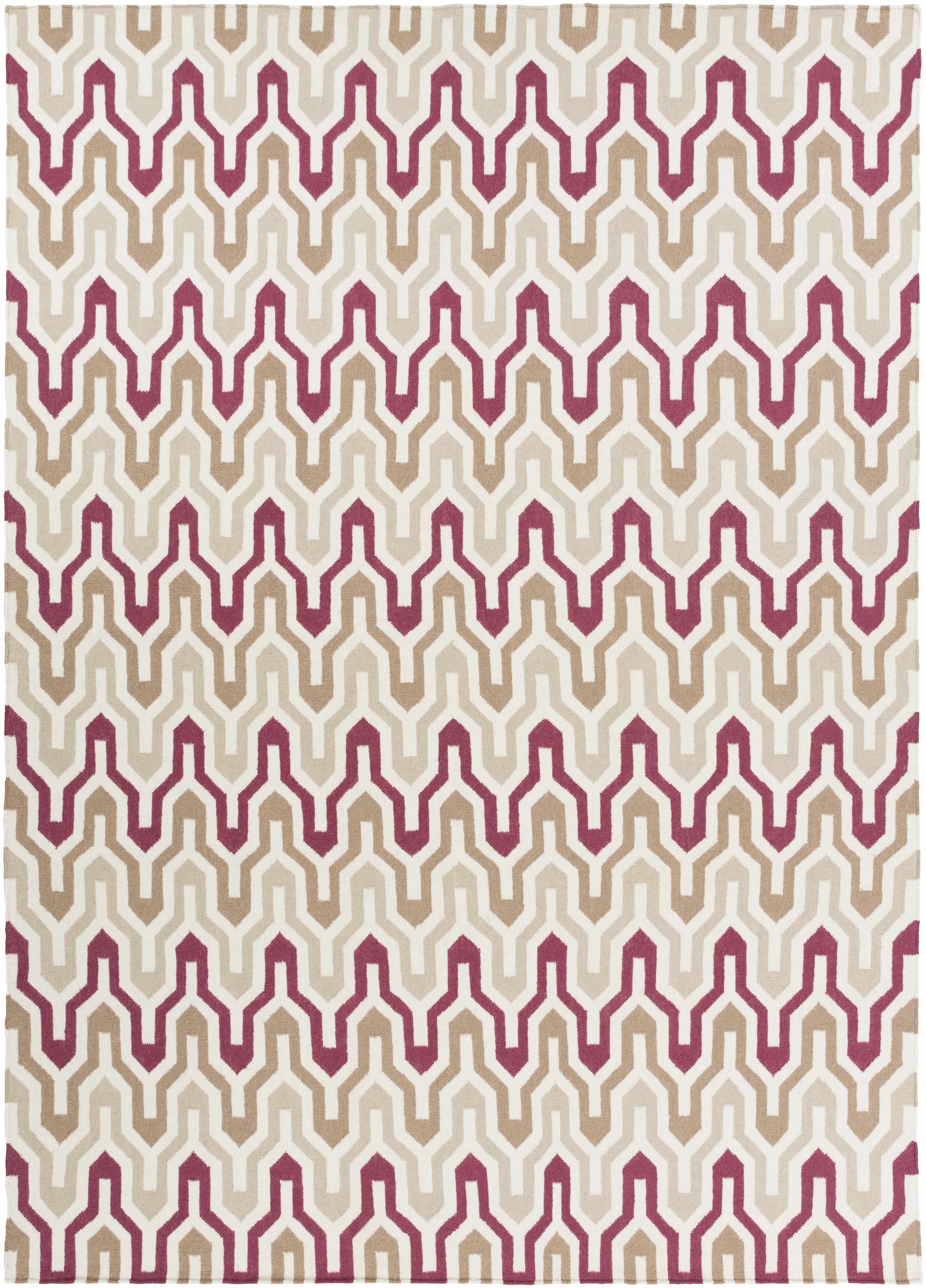 Ivory Hand Woven 100% Wool Modern Rectangle Handmade rug, Indoor use only, no fringe, non-washable. round, runner also available
