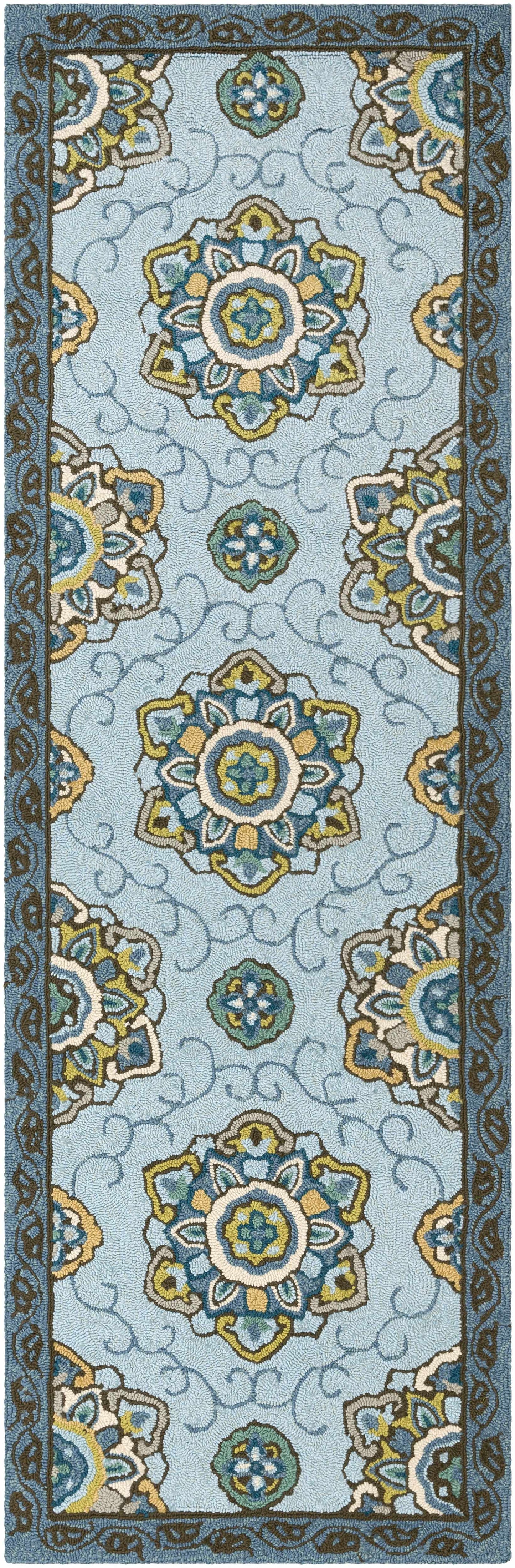 Rain RAI-1203 Hand Hooked Rug