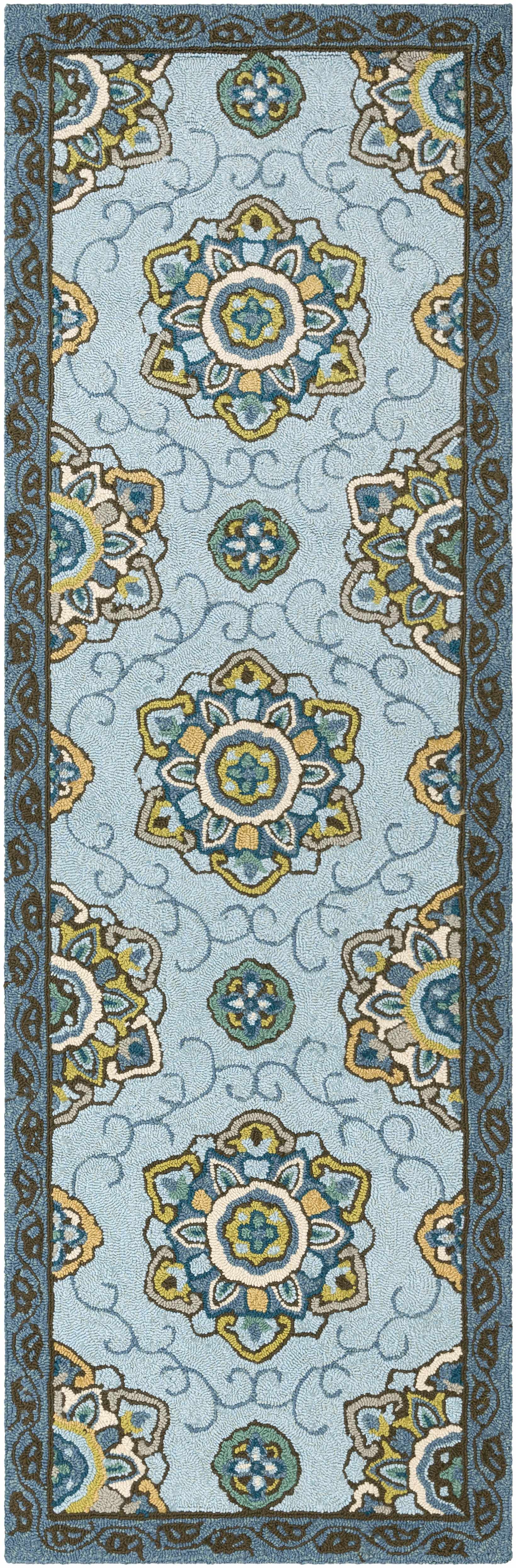 Rain RAI-1203 Hand Hooked Rug