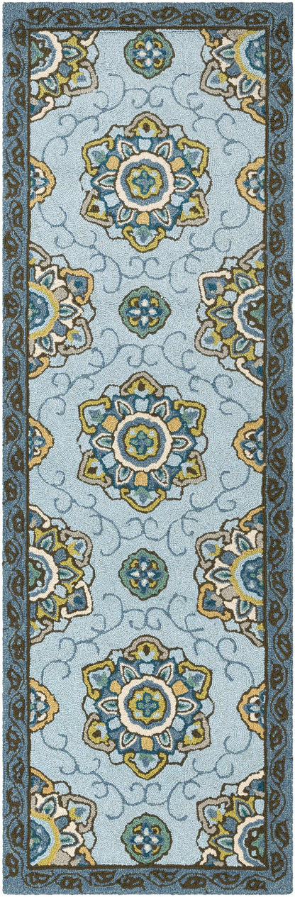 Rain RAI-1203 Hand Hooked Rug