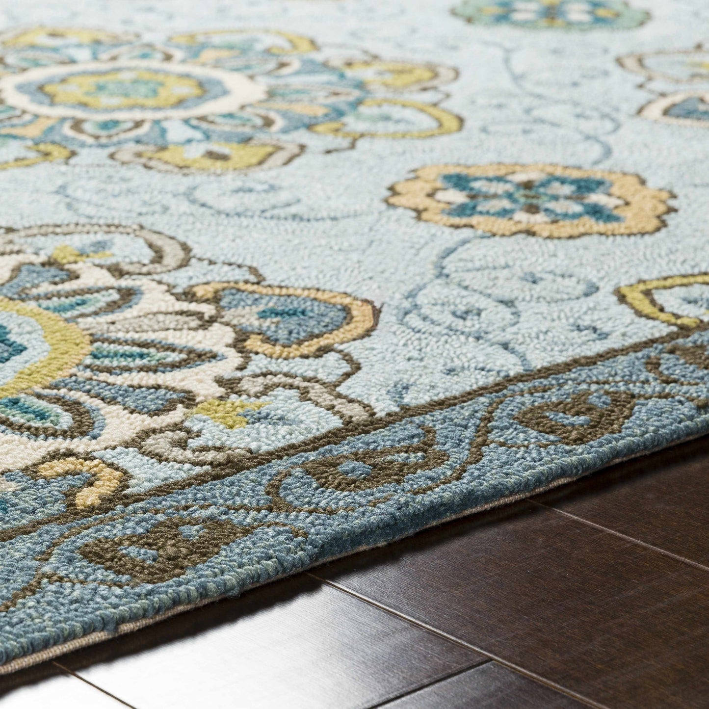 Rain RAI-1203 Hand Hooked Rug